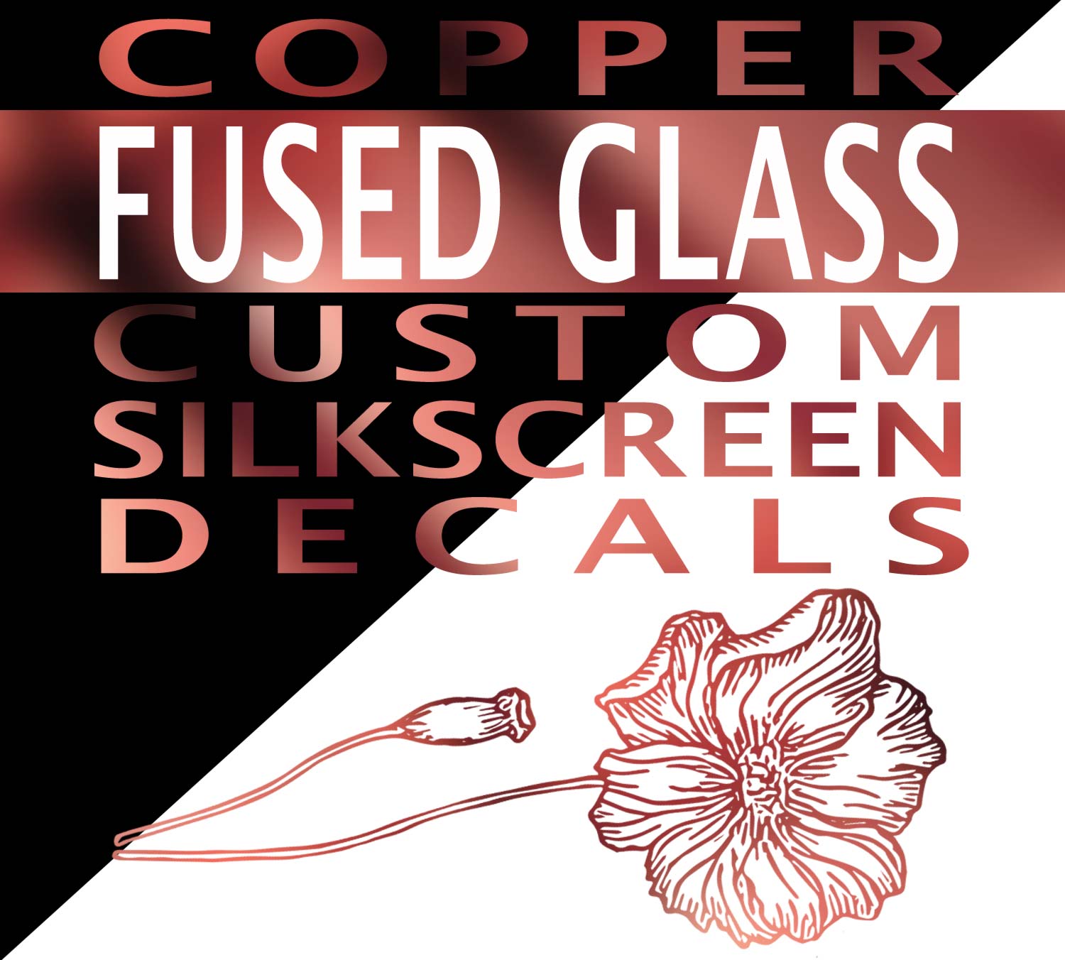 CUSTOM Silkscreen Copper Decals for Fused Glass – Milestone Decal Art