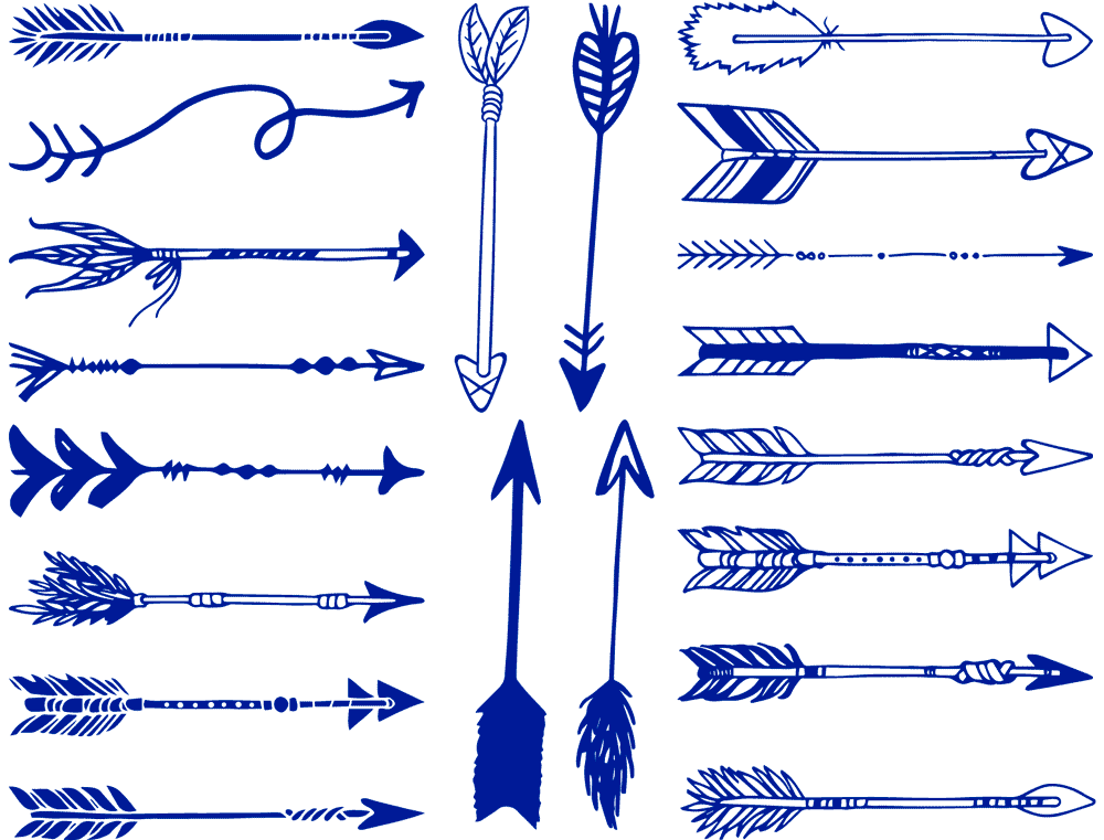 Flèche Décalcomanies - Céramique Cône 017 - Verre fusionné - Émail