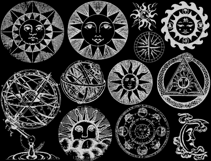 Astronomie - Céramique Cône 017 - Verre fusionné - Émail