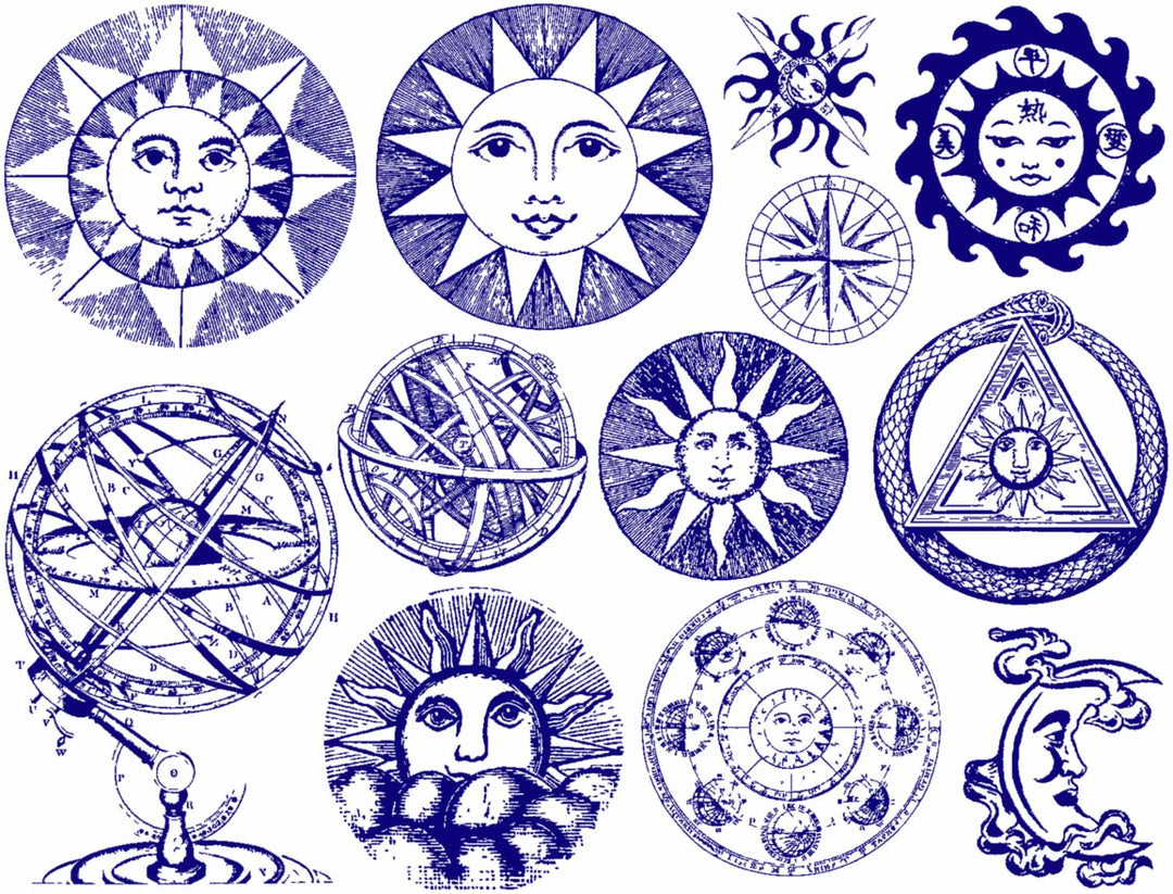 Astronomie - Céramique Cône 017 - Verre fusionné - Émail