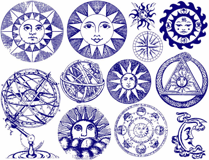 Astronomie - Céramique Cône 017 - Verre fusionné - Émail