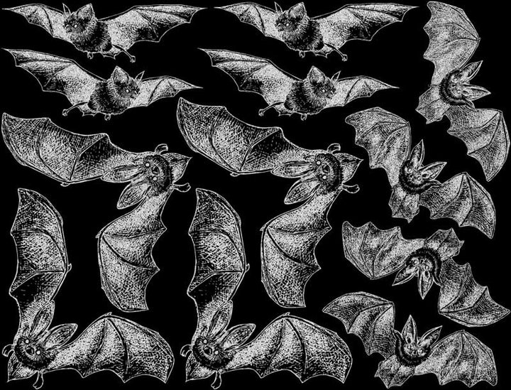 Décalcomanies chauve-souris - Cône 017 - Verre fusionné - Émail