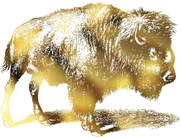 Buffle Décalcomanies - Céramique Cône 017 - Verre fusionné - Émail