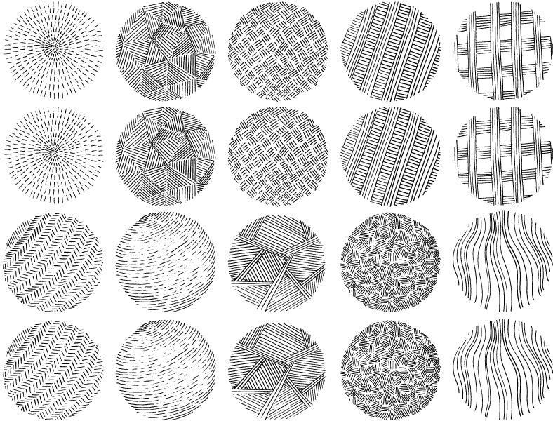 Cercles Texturés #1 Décalcomanies - Céramique Cône 017 - Verre Fusionné - Émail