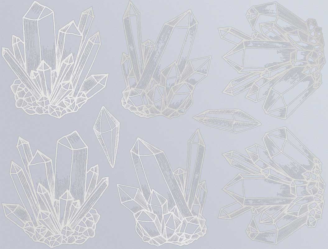 Kristall-Aufkleber - Keramikkegel 017 - Geschmolzenes Glas