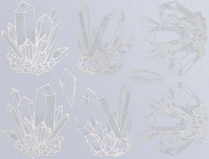 Kristall-Aufkleber - Keramikkegel 017 - Geschmolzenes Glas