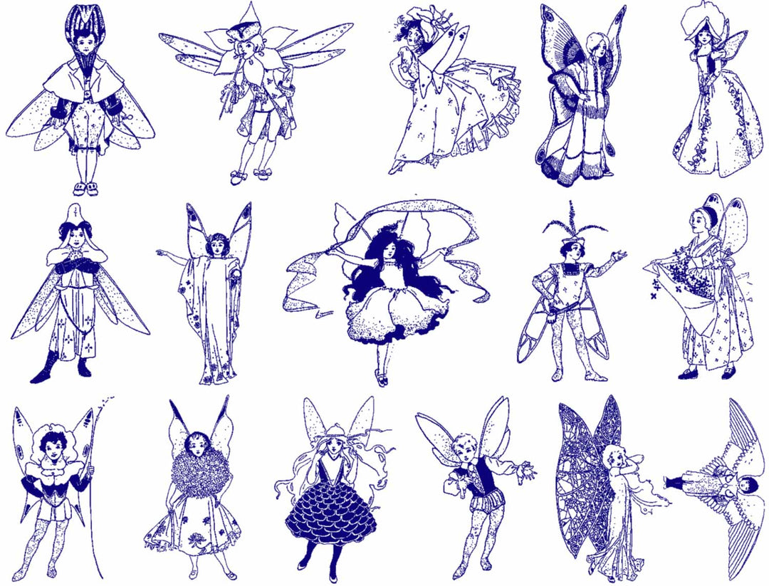 Feen-Aufkleber - Keramikkegel 017 - Geschmolzenes Glas