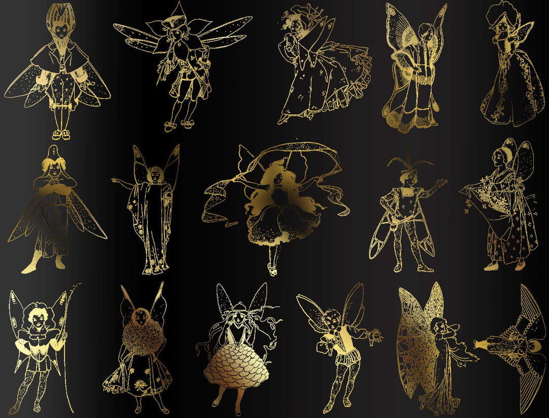 Feen-Aufkleber - Keramikkegel 017 - Geschmolzenes Glas