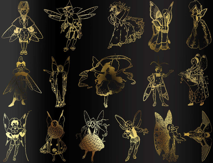 Feen-Aufkleber - Keramikkegel 017 - Geschmolzenes Glas