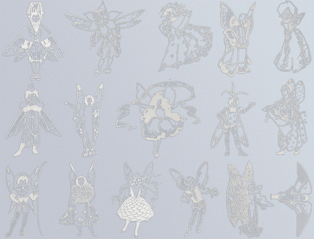 Feen-Aufkleber - Keramikkegel 017 - Geschmolzenes Glas