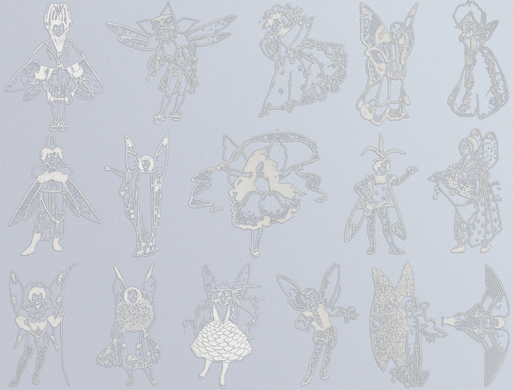 Feen-Aufkleber - Keramikkegel 017 - Geschmolzenes Glas