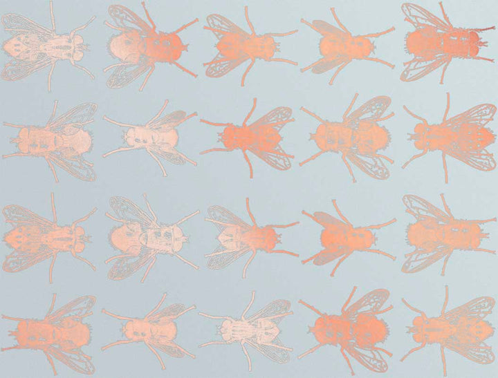 Fliegen-Aufkleber - Kegel 017 - Geschmolzenes Glas