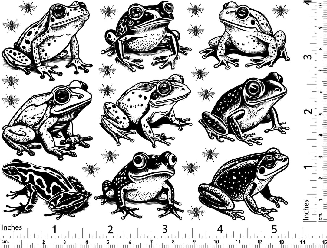 Alligator- und Krokodil-Aufkleber - Keramikkegel 017 - Geschmolzenes Glas