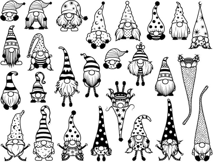 Gnome Aufkleber - Keramikkegel 017 - Geschmolzenes Glas