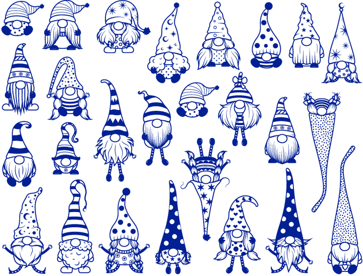 Gnome Aufkleber - Keramikkegel 017 - Geschmolzenes Glas