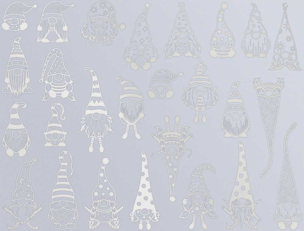 Gnome Aufkleber - Keramikkegel 017 - Geschmolzenes Glas