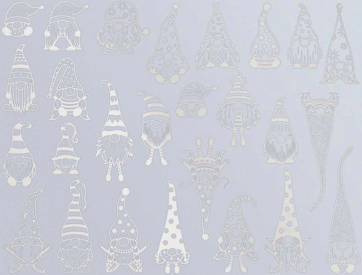 Gnome Aufkleber - Keramikkegel 017 - Geschmolzenes Glas