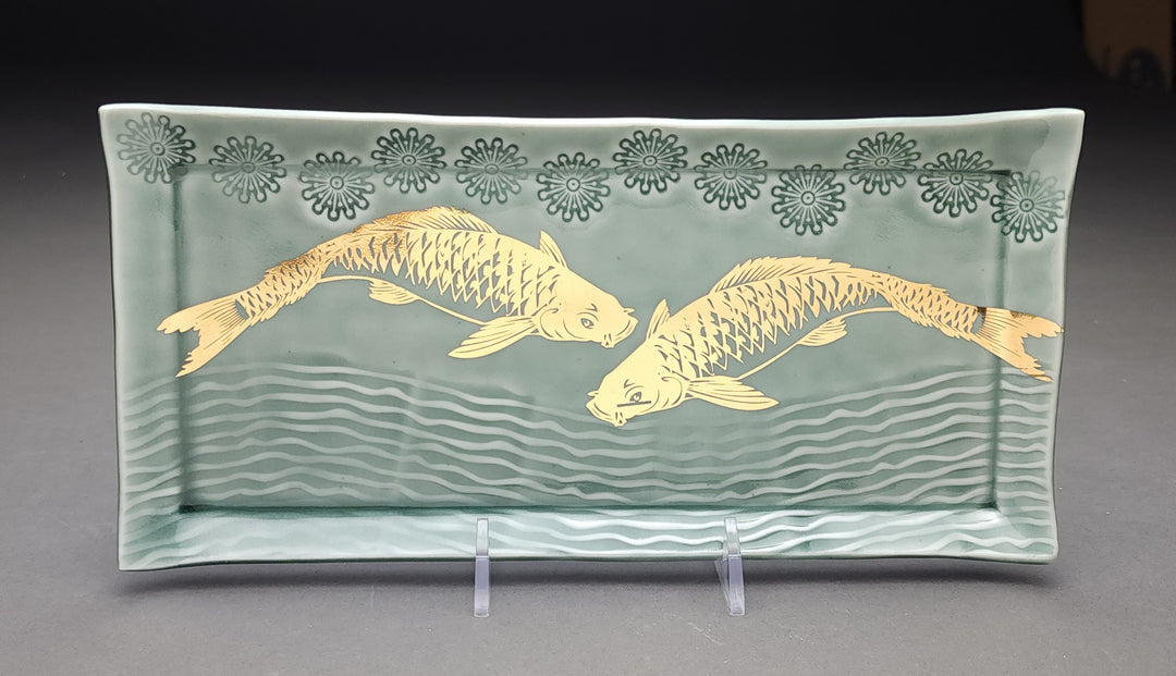 Décalcomanies Carpes Koï - Céramique Cône 017 - Verre fusionné - Émail