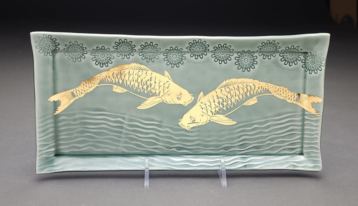 Décalcomanies Carpes Koï - Céramique Cône 017 - Verre fusionné - Émail