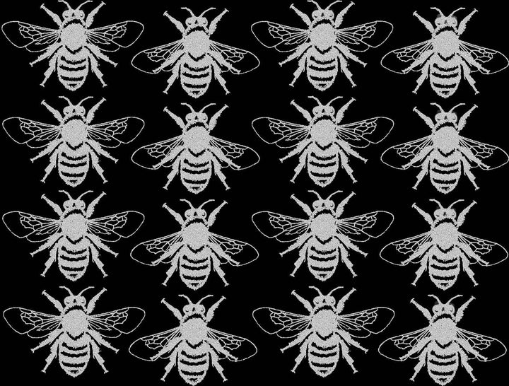 Décalcomanie Reines des abeilles - Cône 017 - Verre fusionné - Émail