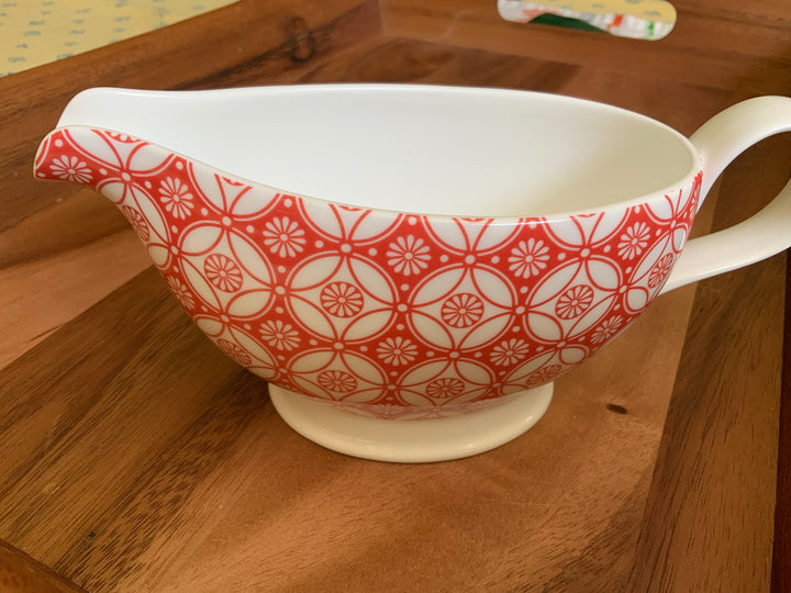 Décalcomanie à motif floral répétitif - Céramique Cône 6 - En-glaçure