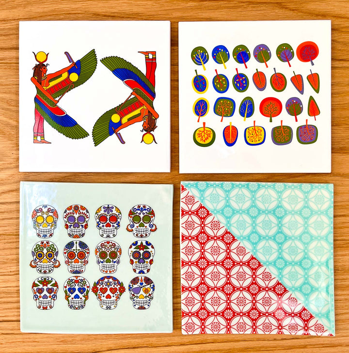 Egyptian Goddess Isis Decals - Cone 017 Ceramic- Enamel