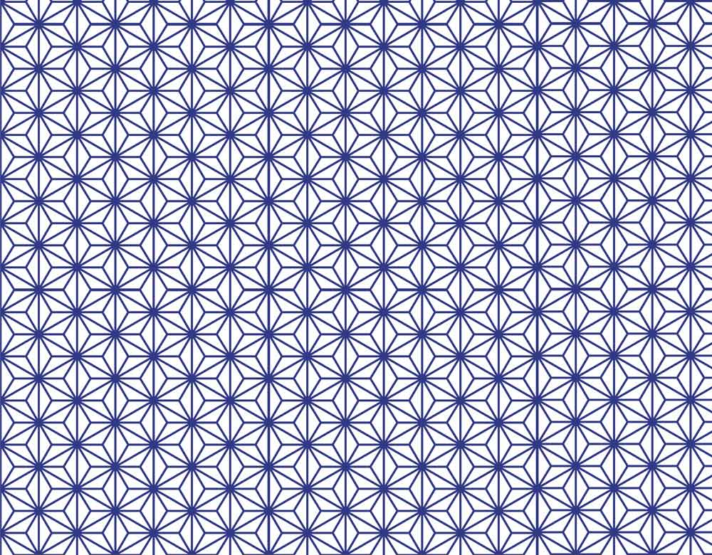 Aufkleber mit mittelalterlichem Linienmuster – Kegel 017 – Geschmolzenes Glas