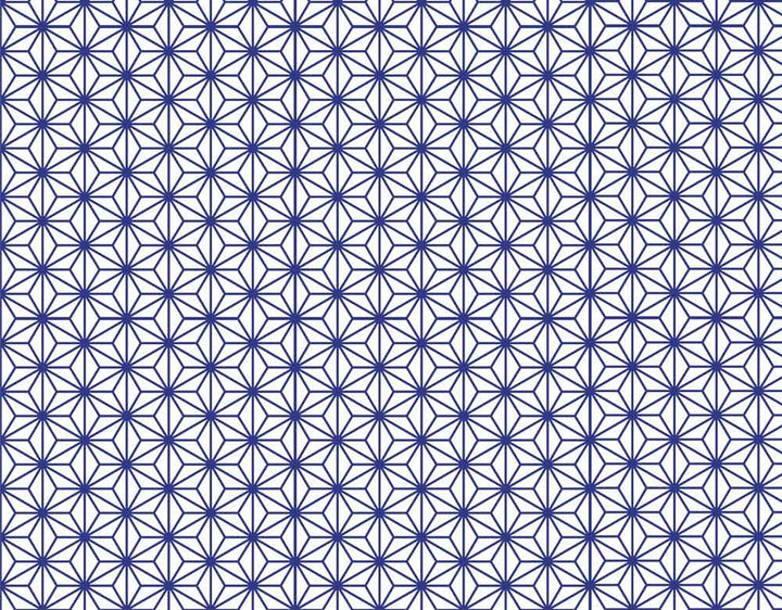 Aufkleber mit mittelalterlichem Linienmuster – Kegel 017 – Geschmolzenes Glas