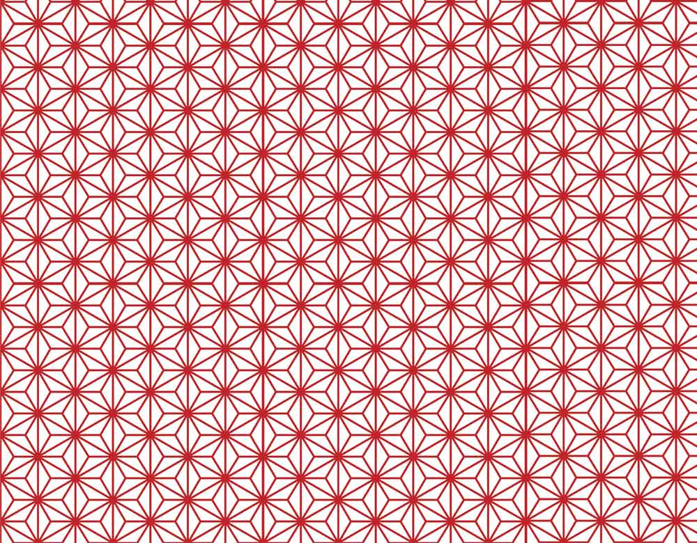 Aufkleber mit mittelalterlichem Linienmuster - Kegel 6 - Inglasur 