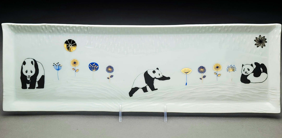 Décalcomanies Ours Panda - Céramique Cône 017 - Verre fusionné - Émail