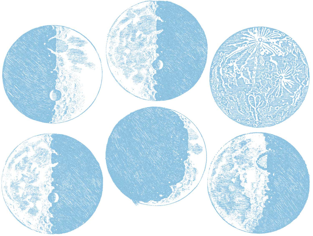 Leuchtende Mond-Aufkleber im Dunkeln - Nicht lebensmittelecht - Glassware - Keramikkegel 022 - Emaille