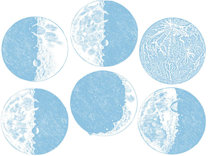 Leuchtende Mond-Aufkleber im Dunkeln - Nicht lebensmittelecht - Glassware - Keramikkegel 022 - Emaille