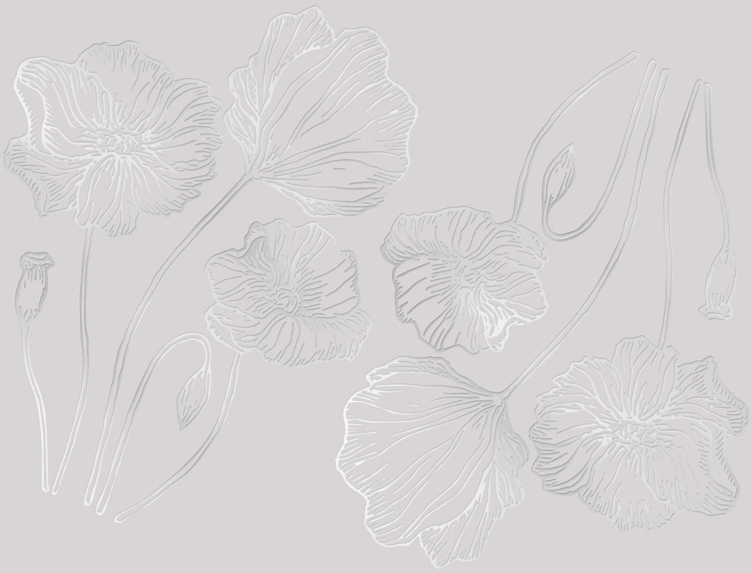 Poppy Decals - Ceramic Cone 017 - Fused Glass - Enamel – Milestone