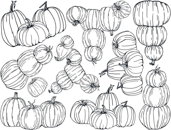 Kürbisbeet-Aufkleber - Kegel 017 - Geschmolzenes Glas