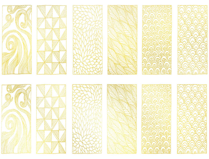 Textured Rectangle Decals - Ceramic Cone 017 - Fused Glass - Enamel