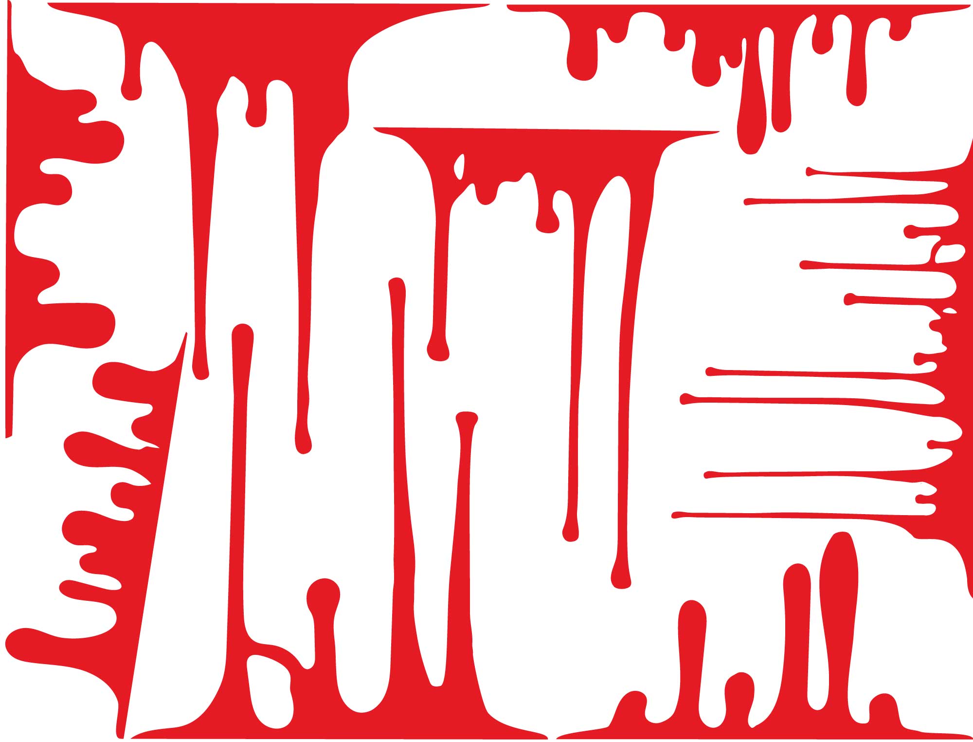 Rgb Drips Drips Decals - Glassware - Enamel – Milestone Decal Art