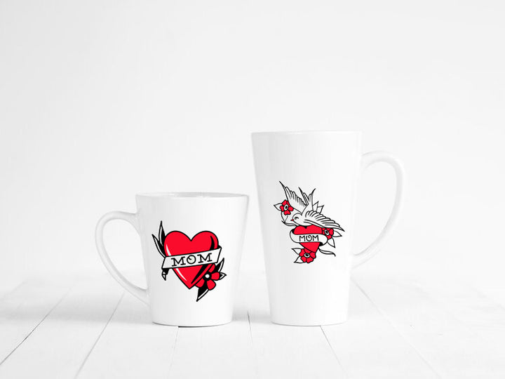 Retro Mom Tattoo Decals - Ceramic Cone 017 - Enamel