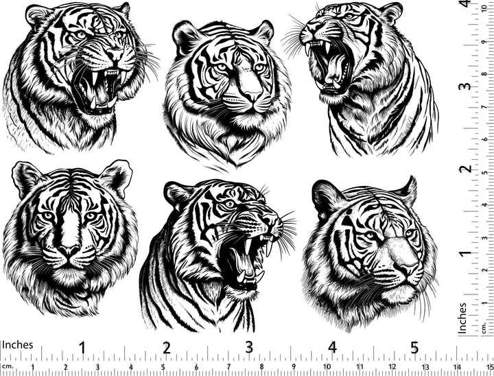 Alligator- und Krokodil-Aufkleber - Keramikkegel 017 - Geschmolzenes Glas