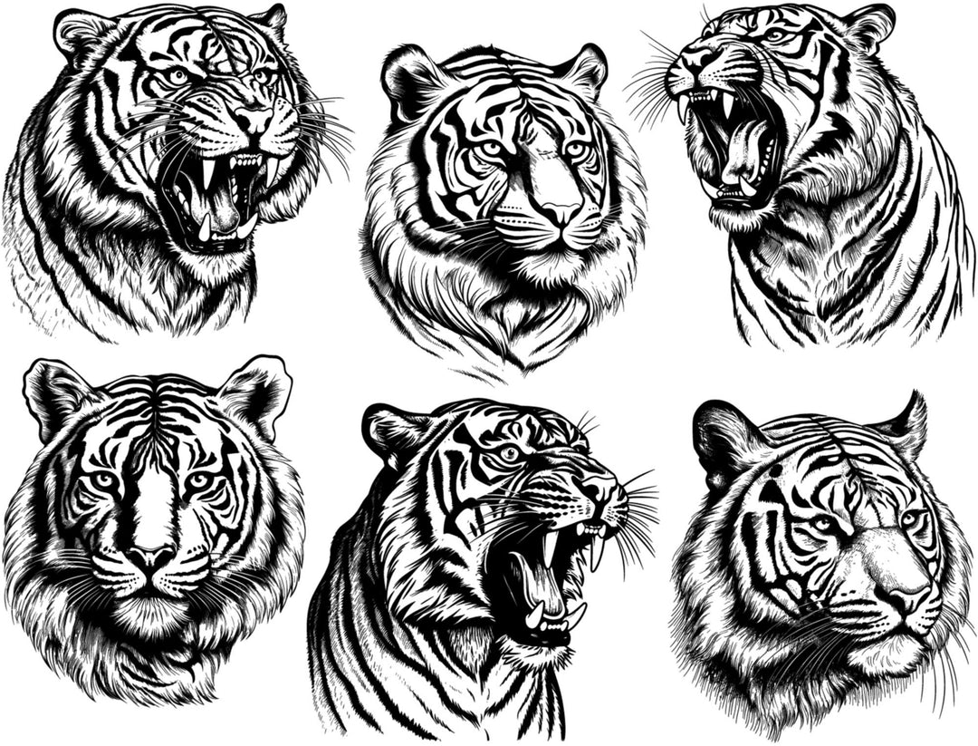 Alligator- und Krokodil-Aufkleber - Keramikkegel 017 - Geschmolzenes Glas