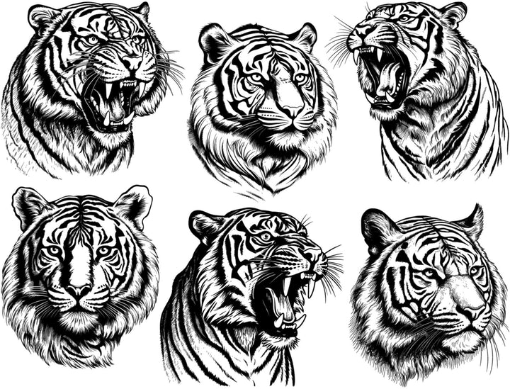 Alligator- und Krokodil-Aufkleber - Keramikkegel 017 - Geschmolzenes Glas