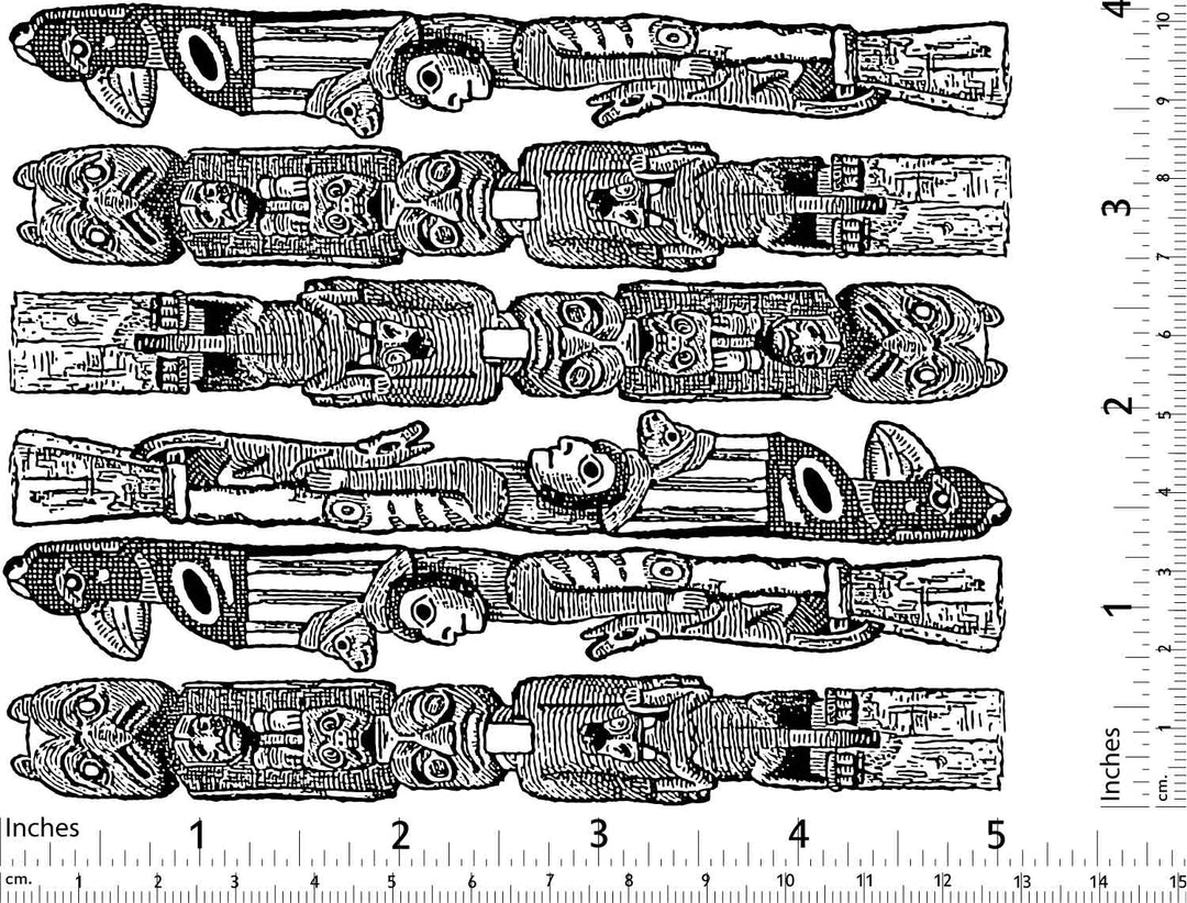 Totem Décalcomanies - Céramique Cône 6 - En-glaçure