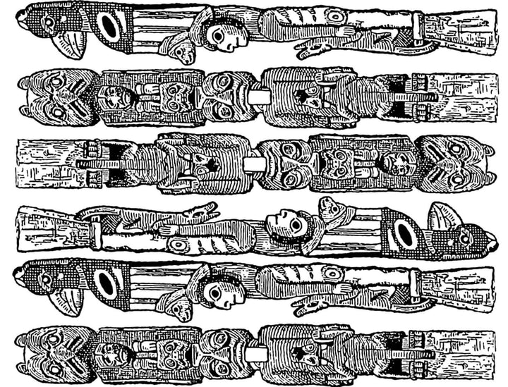 Totem Décalcomanies - Céramique Cône 6 - En-glaçure