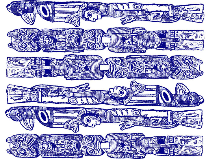 Totem Décalcomanies - Céramique Cône 6 - En-glaçure