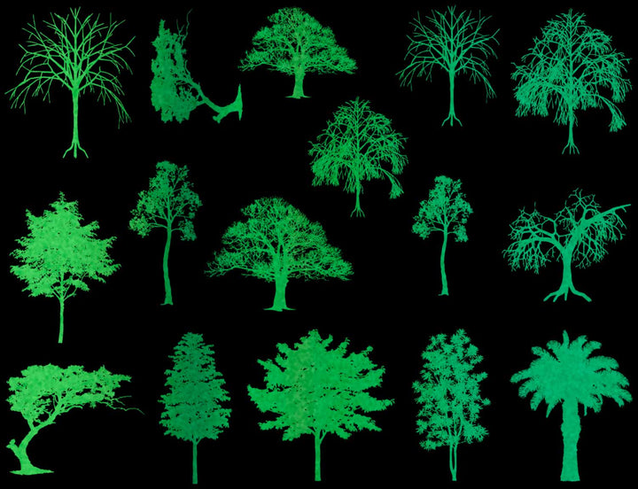 Leuchtende Baumaufkleber im Dunkeln – Nicht lebensmittelecht – Glassware – Keramikkegel 022 – Emaille