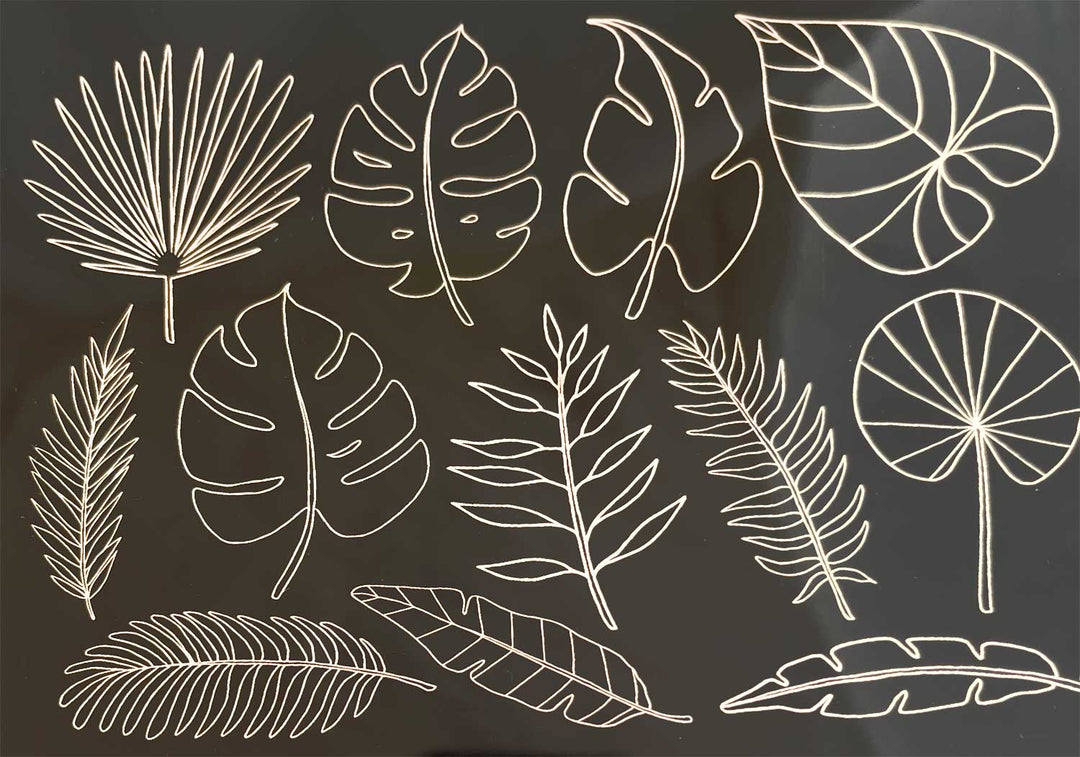 Décalcomanies Platine PERSONNALISÉES en Sérigraphie pour L'émail - 1250°F / 675°C à 1450°F / 800°C