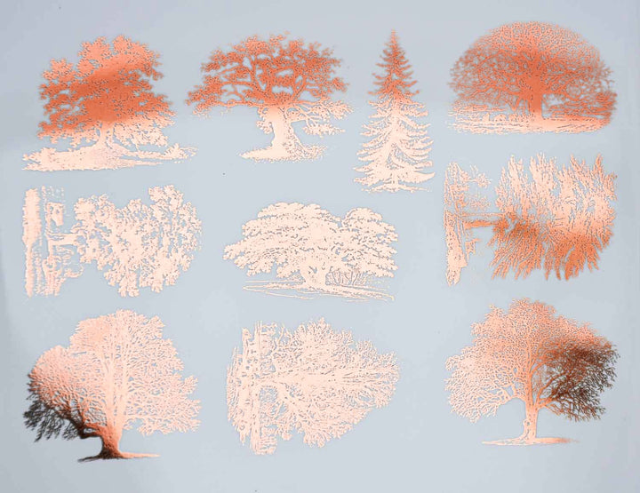 Detaillierte Baumaufkleber - Keramikkegel 017 - Geschmolzenes Glas