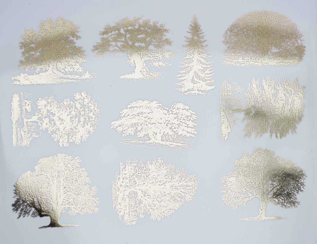 Detaillierte Baumaufkleber - Keramikkegel 017 - Geschmolzenes Glas