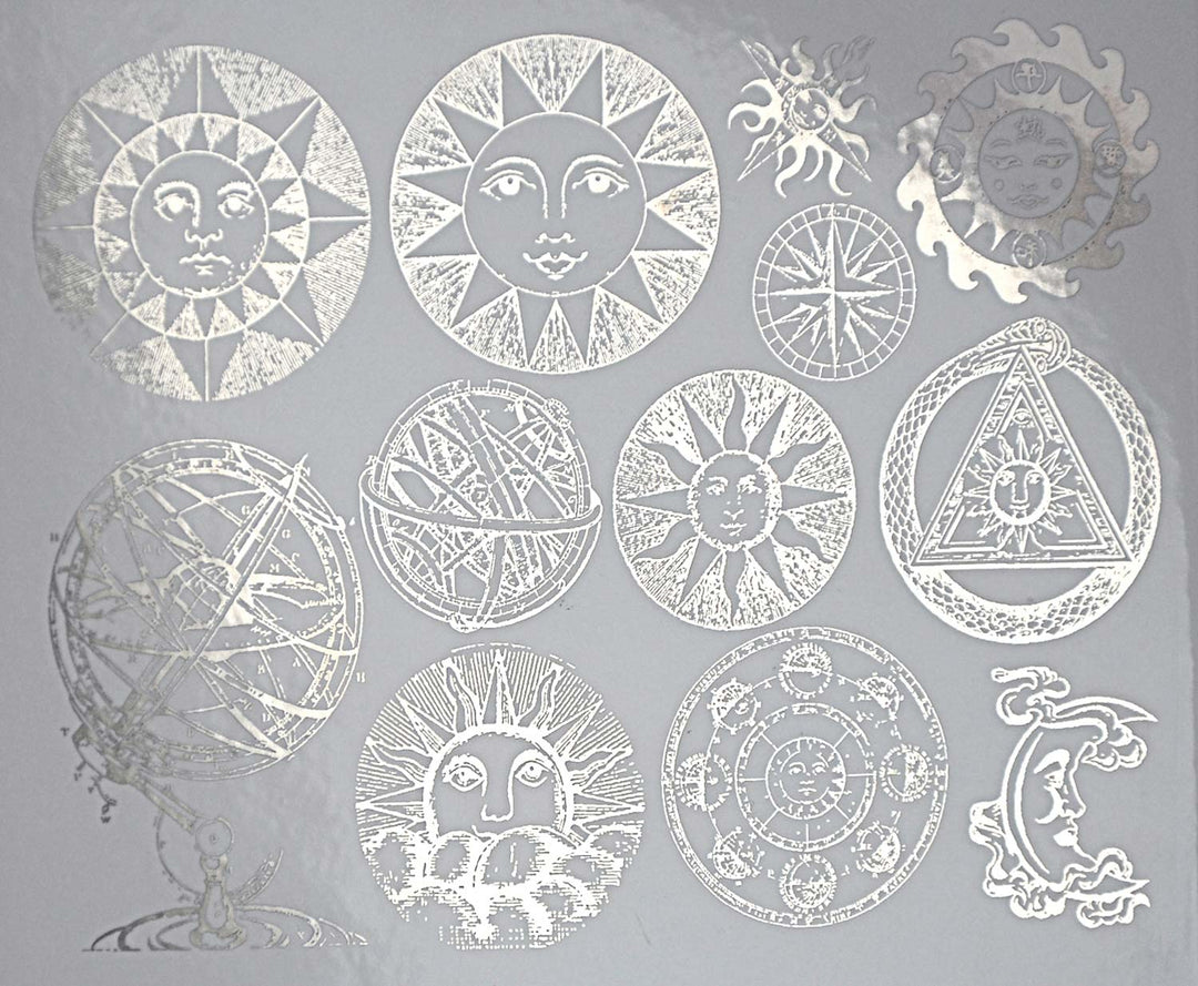 Astronomie - Céramique Cône 017 - Verre fusionné - Émail