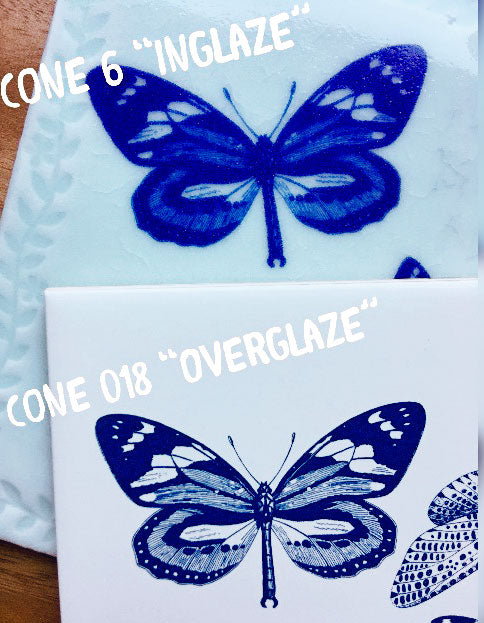 CUSTOM Silkscreen Cone 6 Black Decals for Ceramic