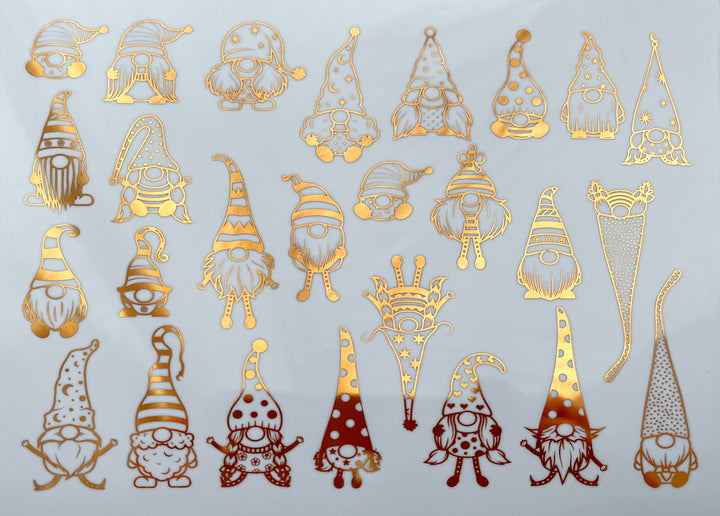 Gnome Aufkleber - Keramikkegel 017 - Geschmolzenes Glas